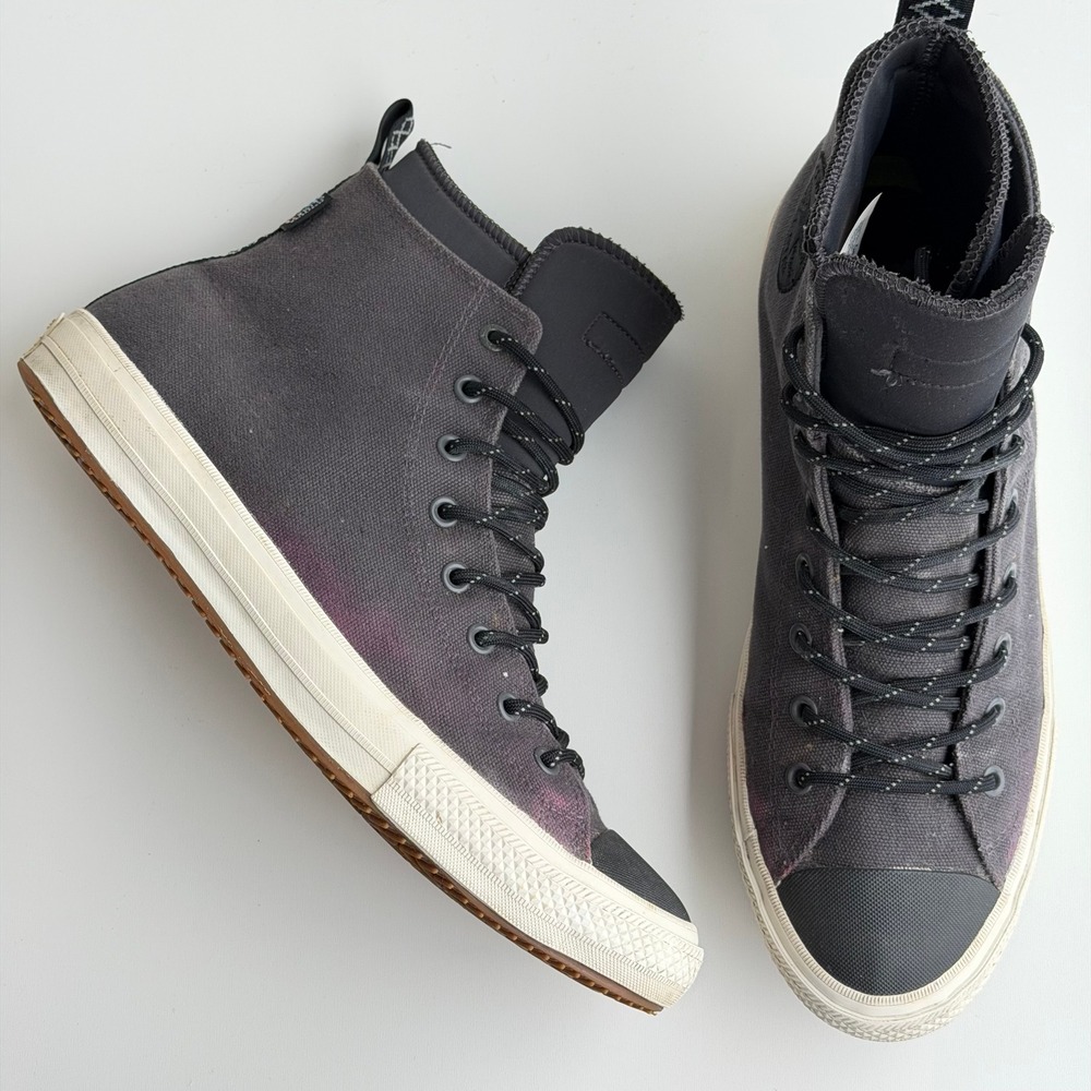 Converse All Star Chuck Taylor II Boot Mens 13 Grey Counter Climate Waterproof